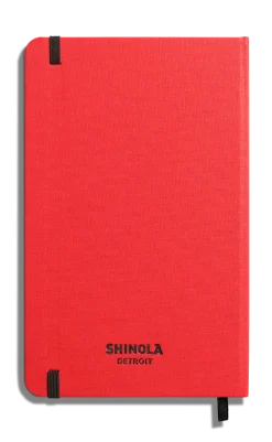 Sale Shinola Medium Hard Ruled Journal Tomato