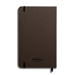 Clearance Shinola Medium Hard Ruled Journal 5.25" x 8.25" Espresso