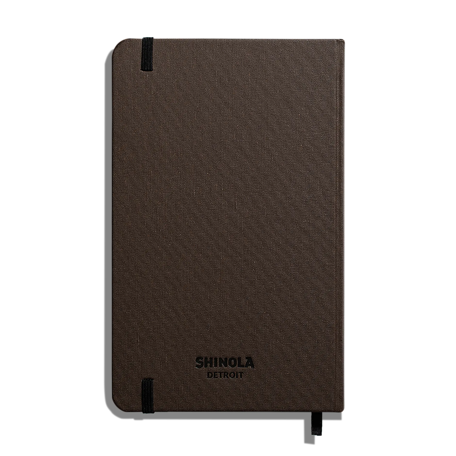 Clearance Shinola Medium Hard Ruled Journal 5.25" x 8.25" Espresso