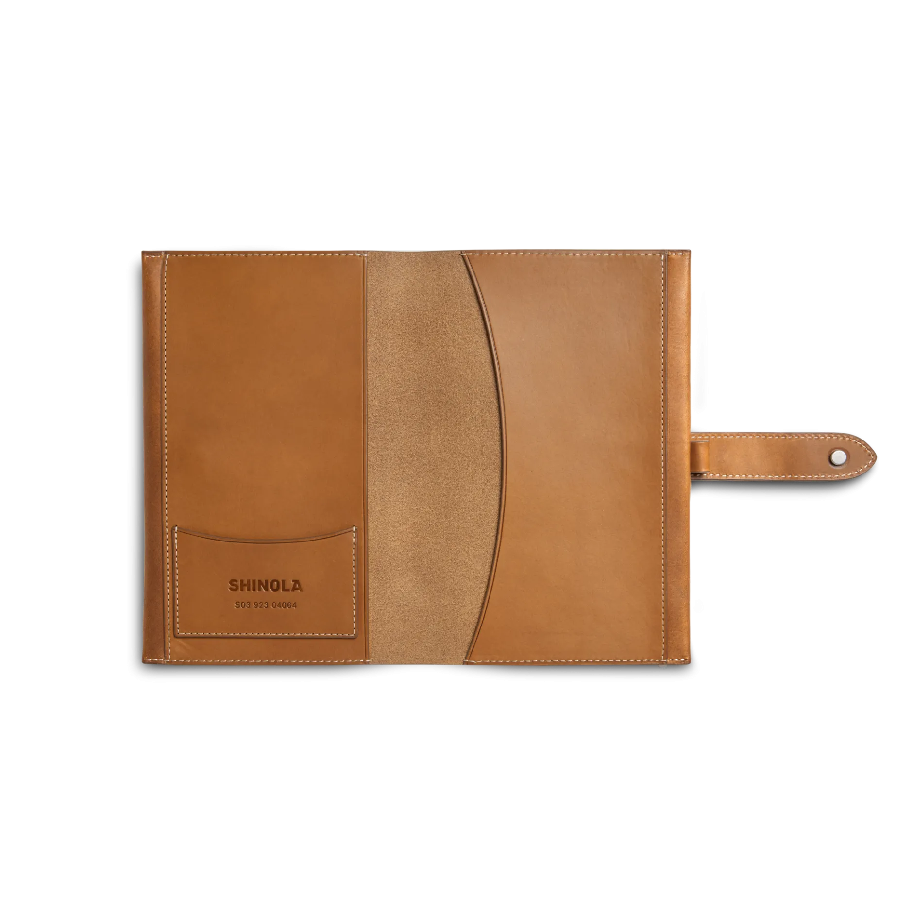 Clearance Shinola Medium Snap Journal Cover Tan