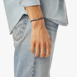 Sale Shinola 4mm Beaded Lapis Bracelet