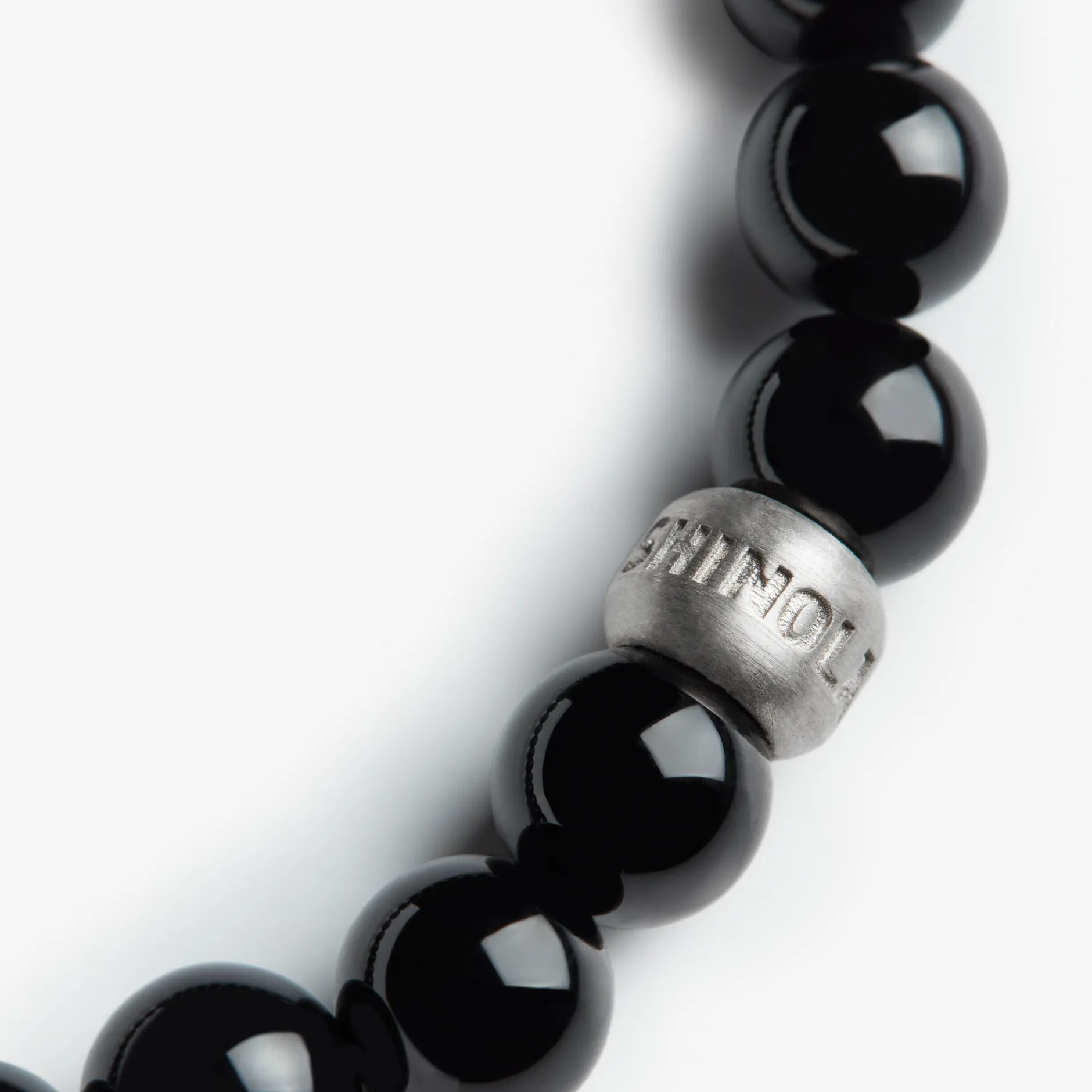 Online Shinola 8mm Beaded Onyx Bracelet