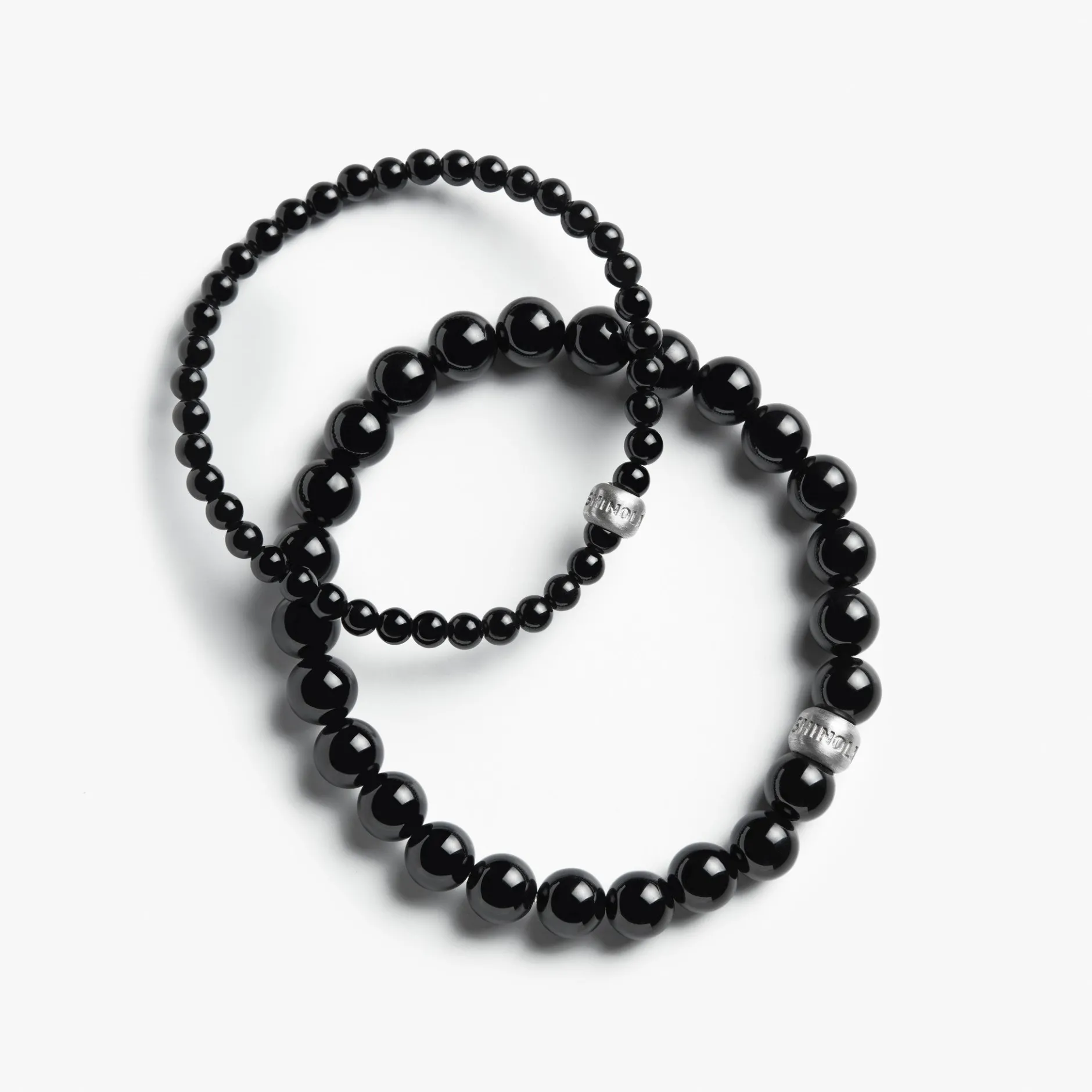 Online Shinola 8mm Beaded Onyx Bracelet