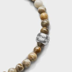 Clearance Shinola 4mm Beaded Bracelet Petoskey