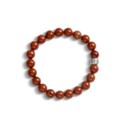 Hot Shinola 8mm Beaded Red Jasper Bracelet