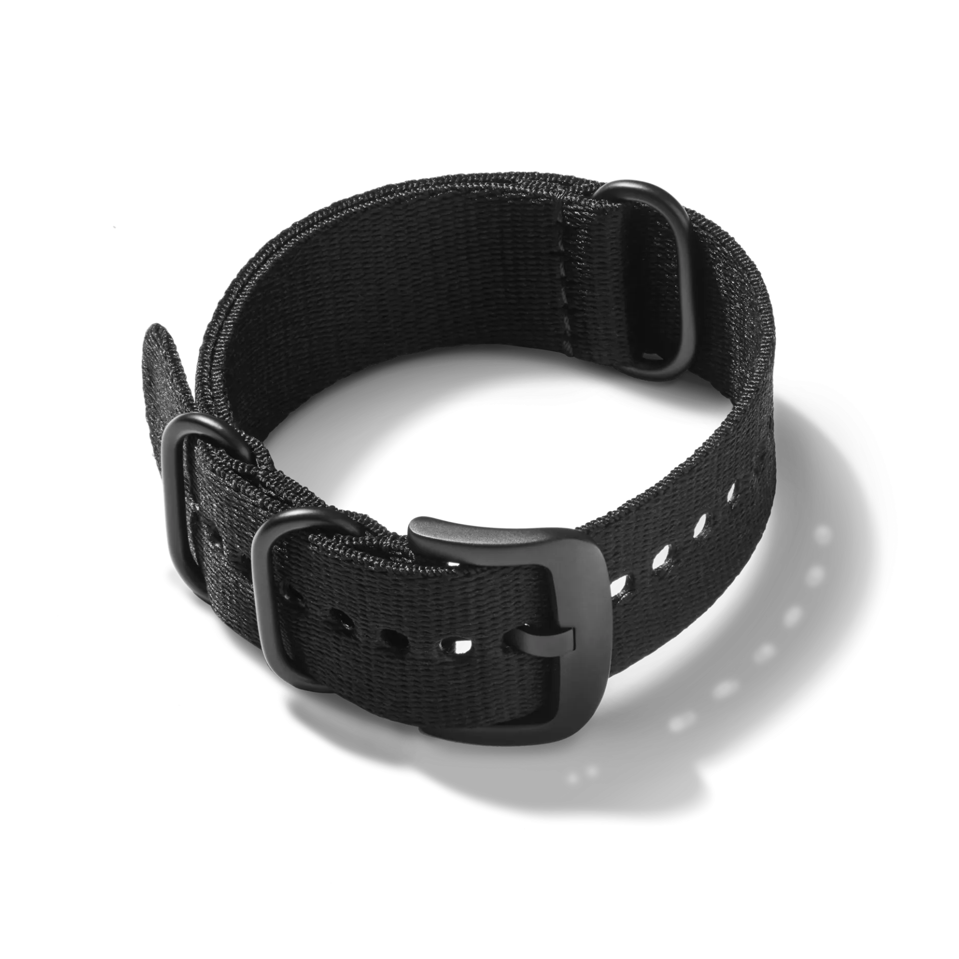 Clearance Shinola 24mm Black G10 Nylon Watch Strap