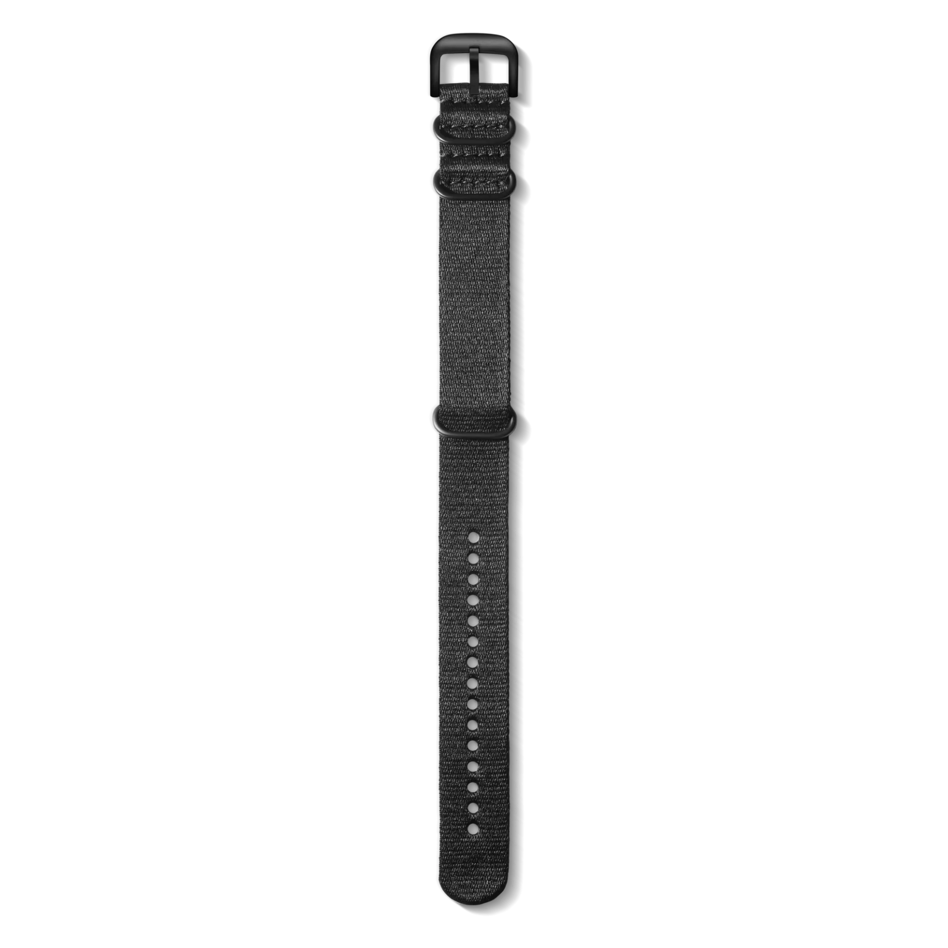Clearance Shinola 24mm Black G10 Nylon Watch Strap