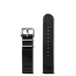 Shinola 20mm Black G10 Nylon Watch Strap