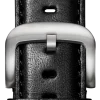 Shinola 20mm Black Leather Apple Watch Strap