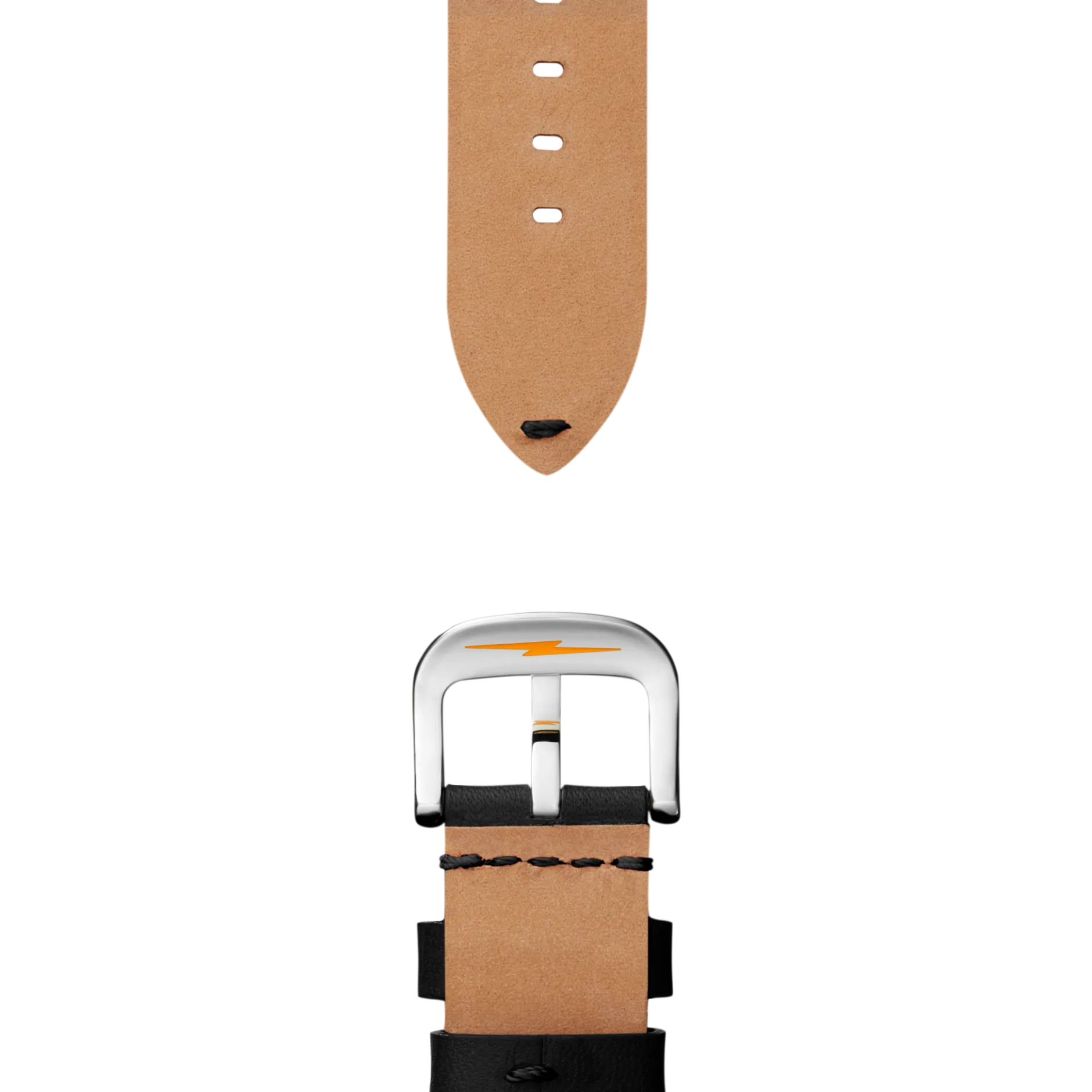 Clearance Shinola 24mm Black Leather Watch Strap