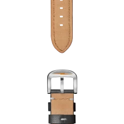 Online Shinola 24mm Black Leather Watch Strap