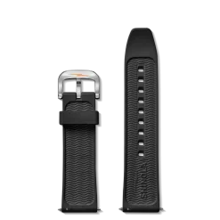 Best Shinola 24mm Black Rubber Watch Strap