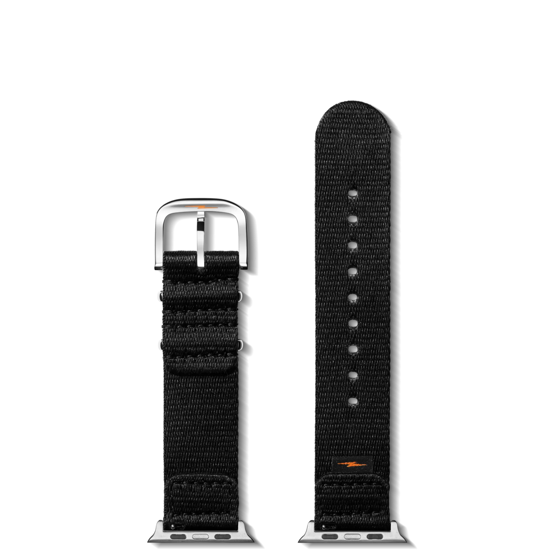 Discount Shinola 20mm Black Split Nylon Apple Watch Strap