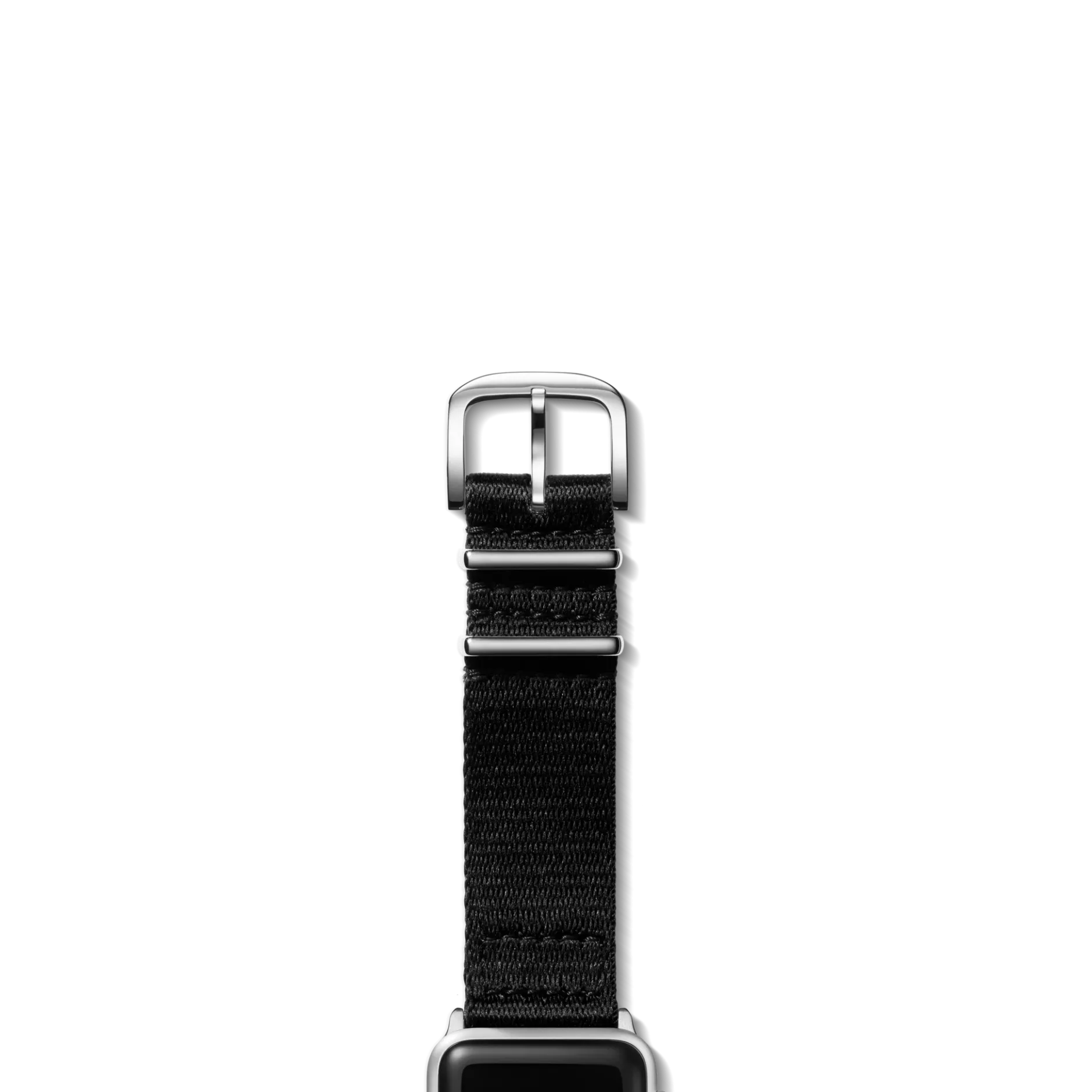Discount Shinola 20mm Black Split Nylon Apple Watch Strap