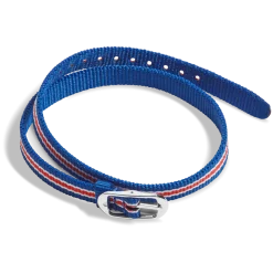 Online Shinola 10mm Blue/White/Red Nylon Watch Strap