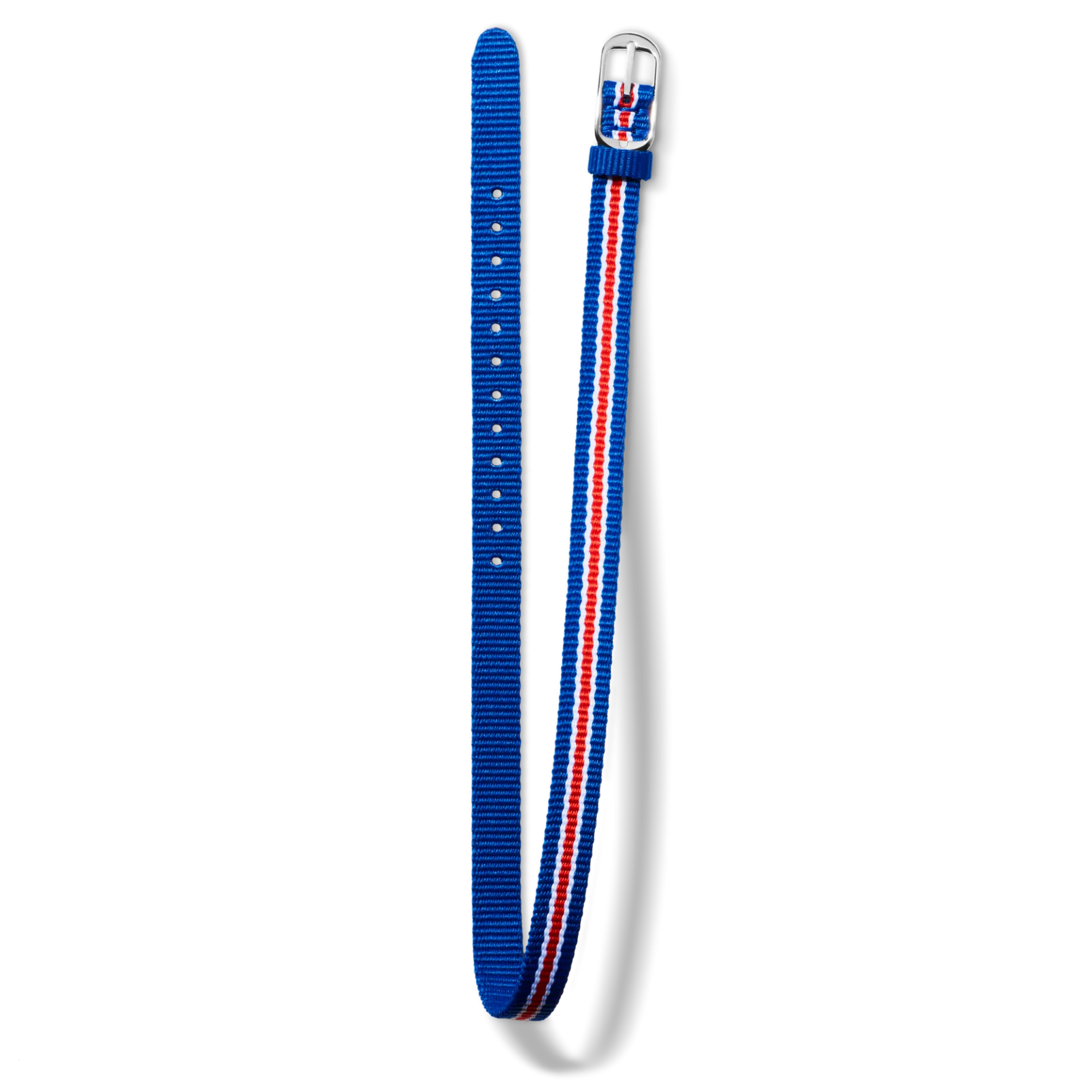 Online Shinola 10mm Blue/White/Red Nylon Watch Strap