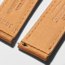 Discount Shinola 18mm Bourbon Leather Watch Strap
