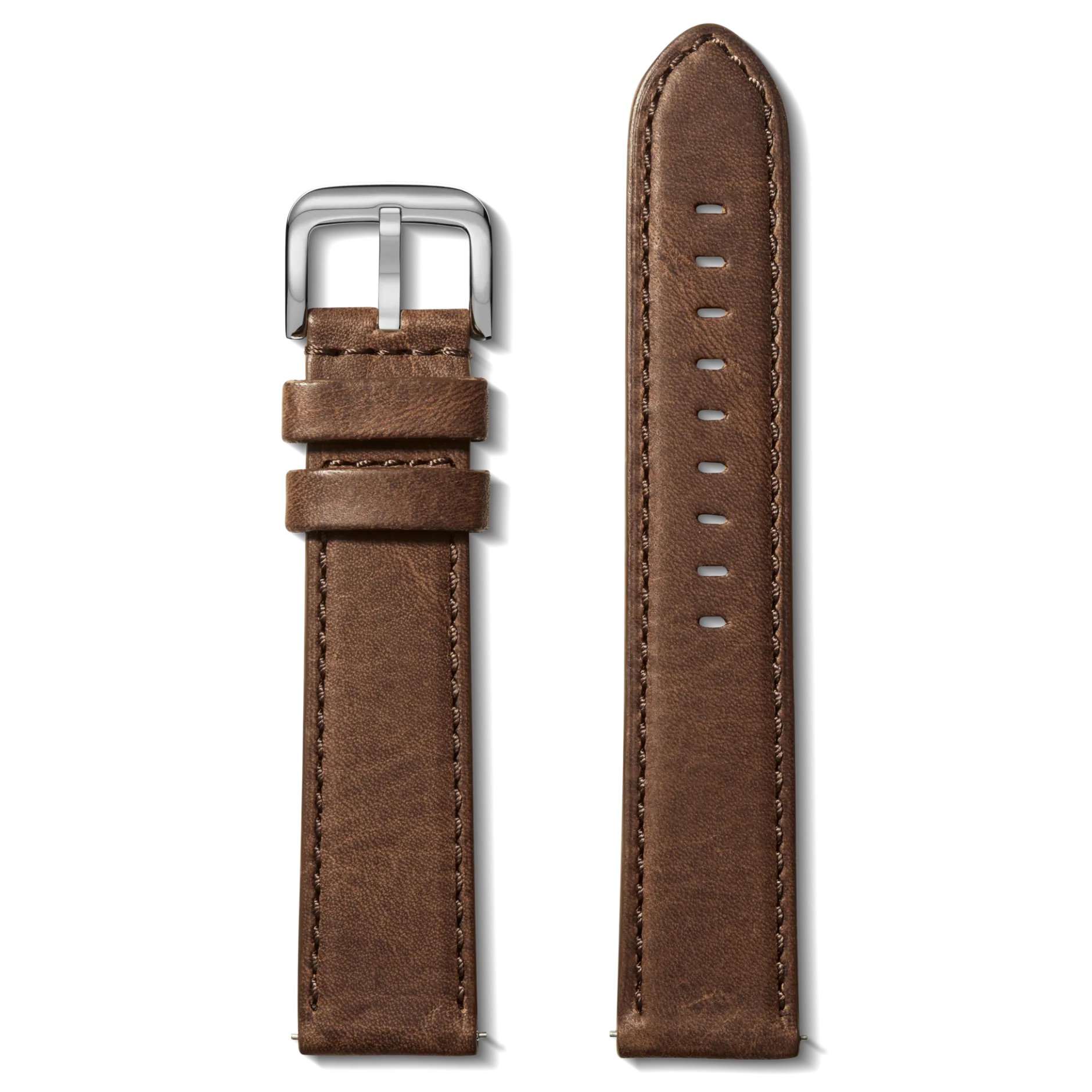 Clearance Shinola 22mm British Tan Leather Watch Strap (XL)