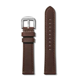 Clearance Shinola 20mm Cattail Leather Watch Strap (XL)