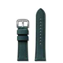 Hot Shinola 24mm Evergreen Leather Watch Strap