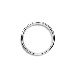 Best Shinola 4mm Flat Band White Gold