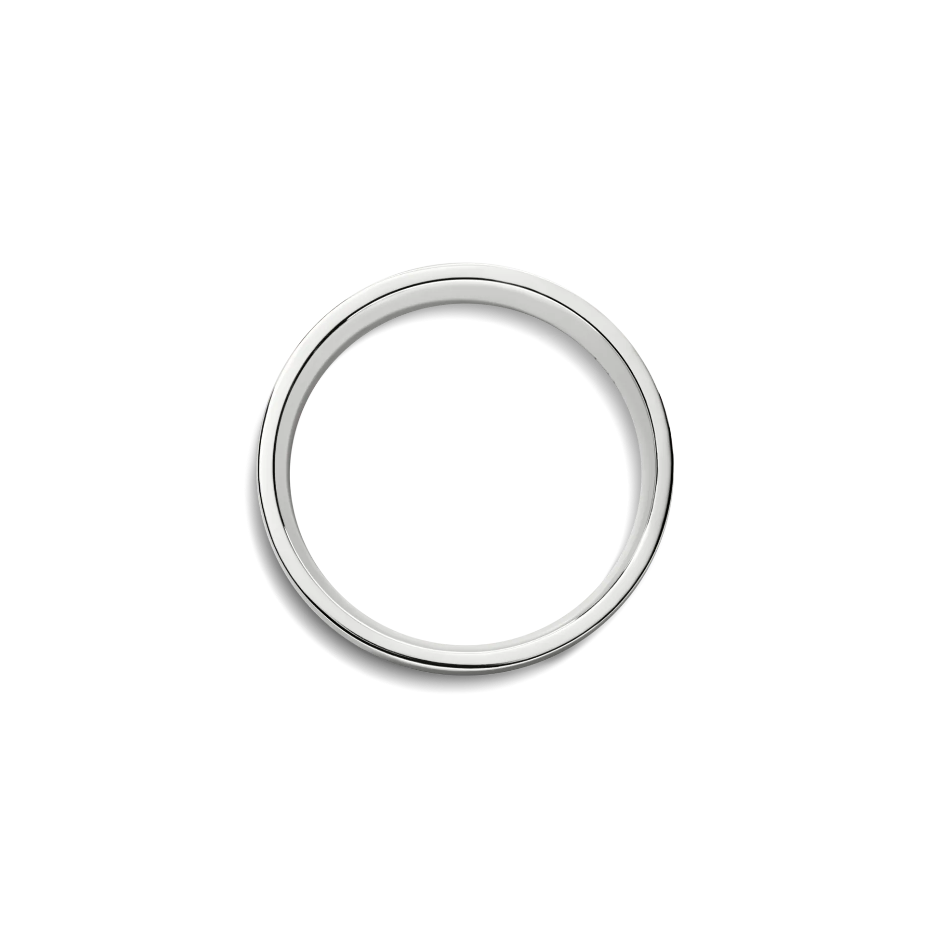 Best Shinola 6mm Flat Band White Gold