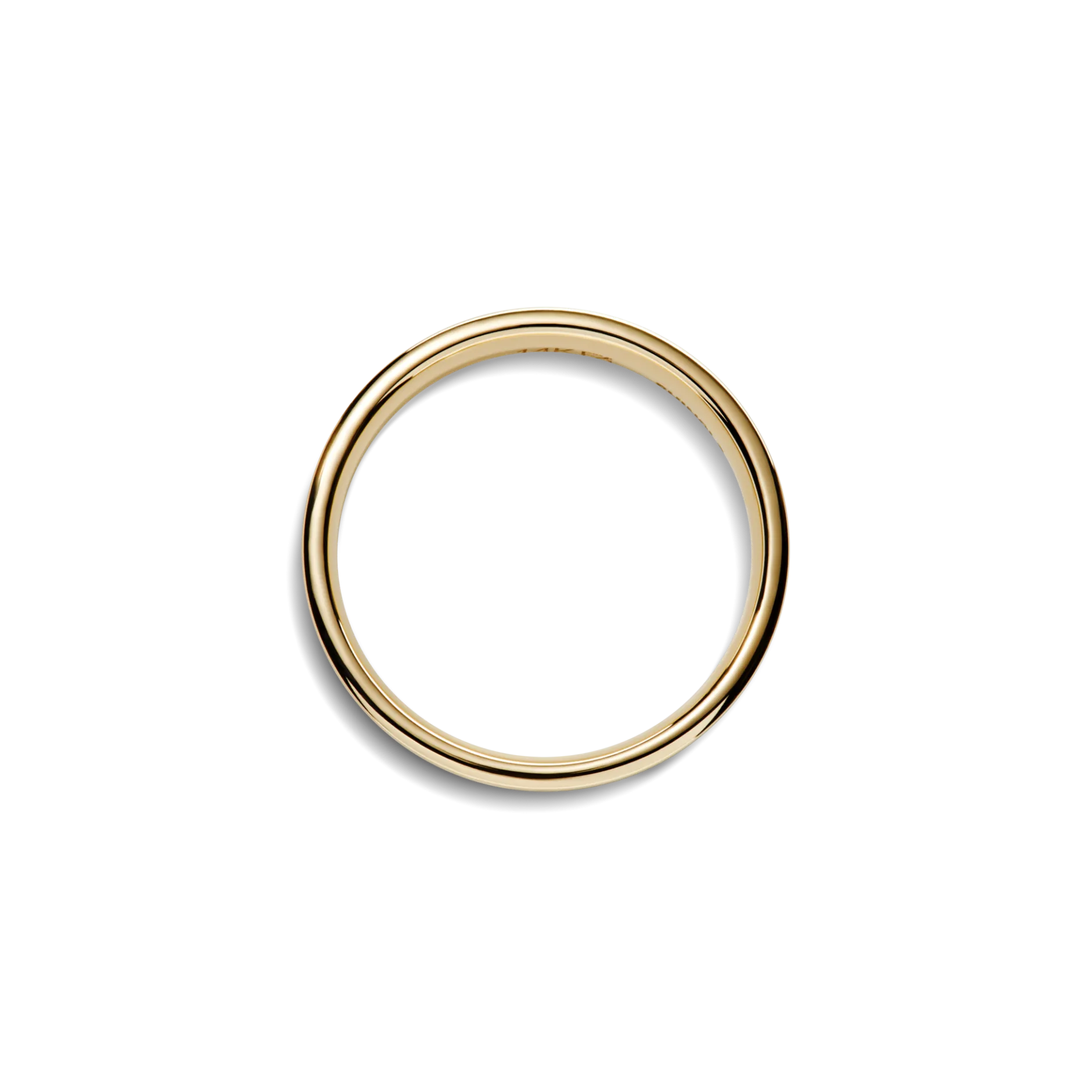 Online Shinola 4mm Flat Band Yellow Gold