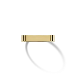 Online Shinola 4mm Flat Band Yellow Gold