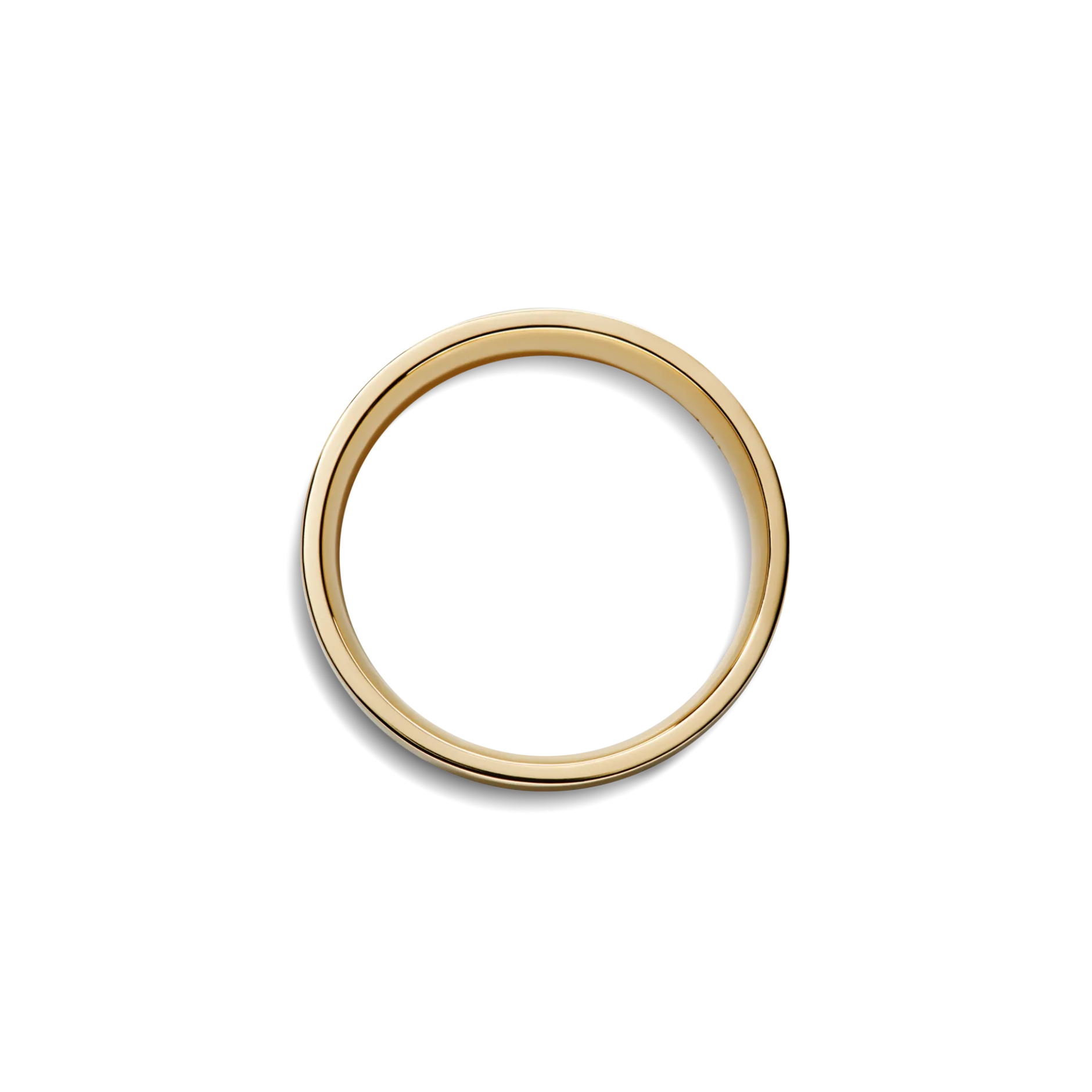 Hot Shinola 6mm Flat Band Yellow Gold