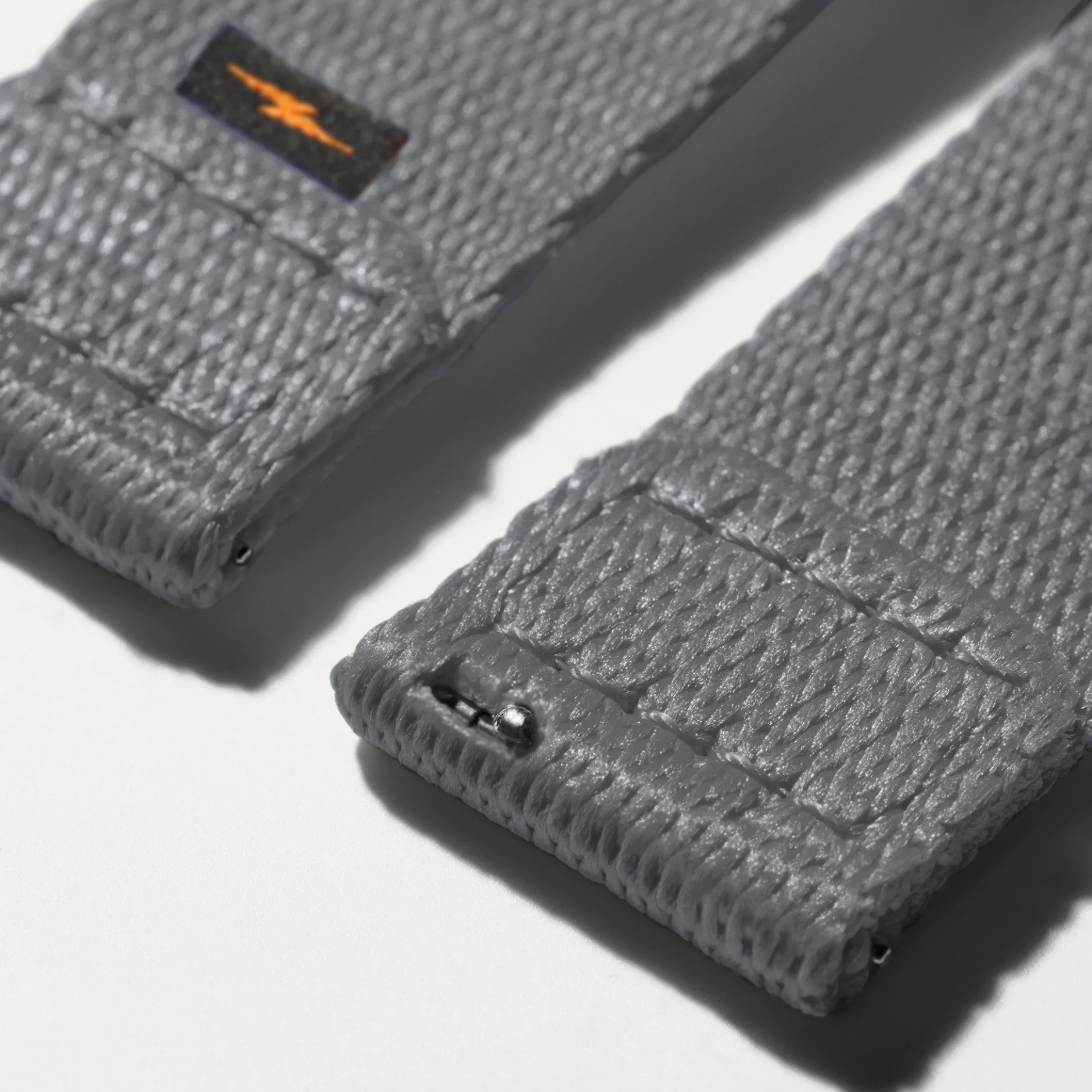 Best Shinola 20mm Gray Split Nylon Apple Watch Strap