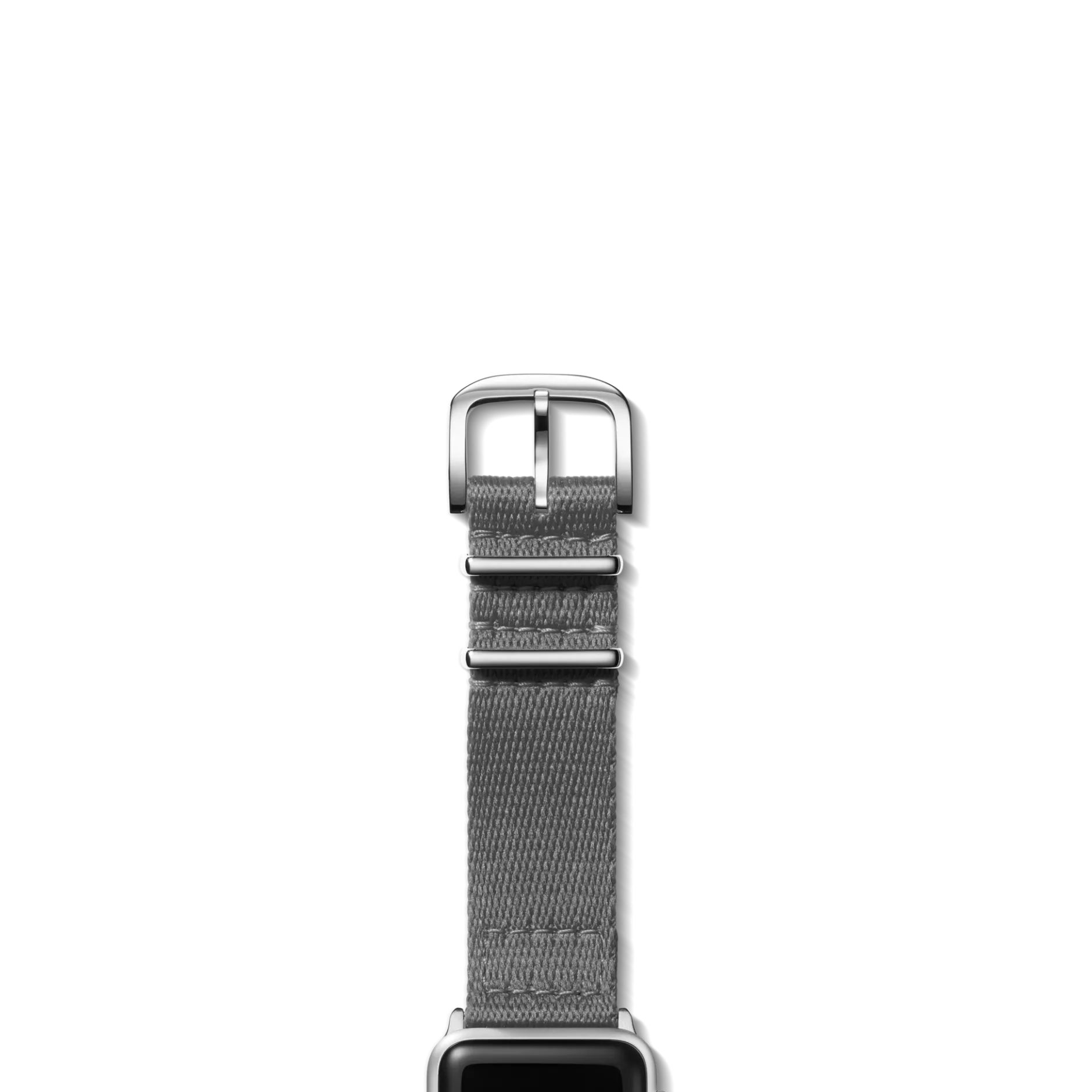 Best Shinola 20mm Gray Split Nylon Apple Watch Strap