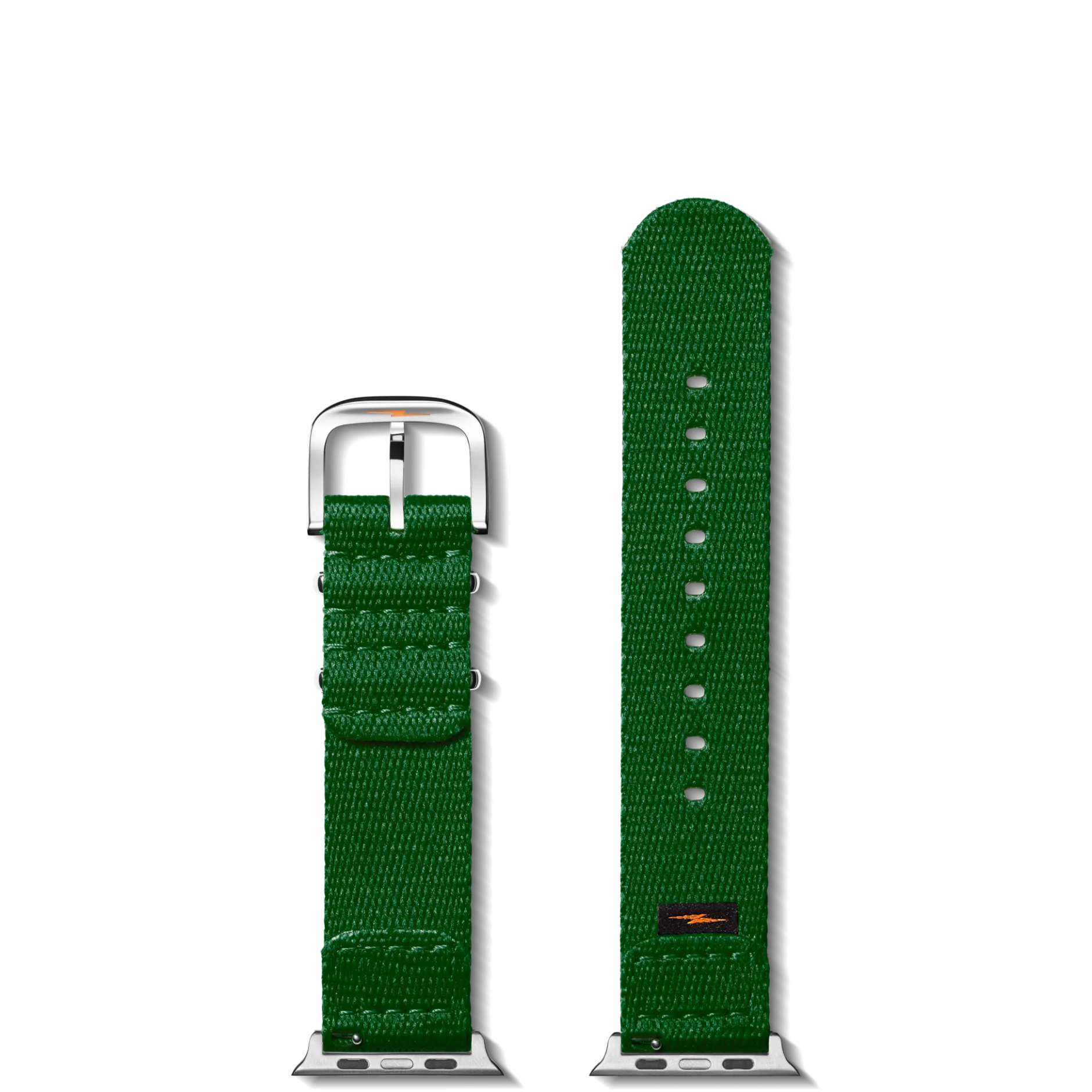Clearance Shinola 20mm Green Split Nylon Apple Watch Strap