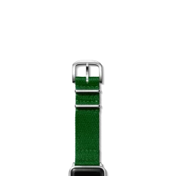 Clearance Shinola 20mm Green Split Nylon Apple Watch Strap