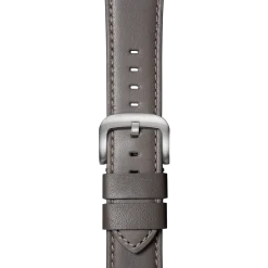 Best Shinola 20mm Heather Gray Leather Apple Watch Strap