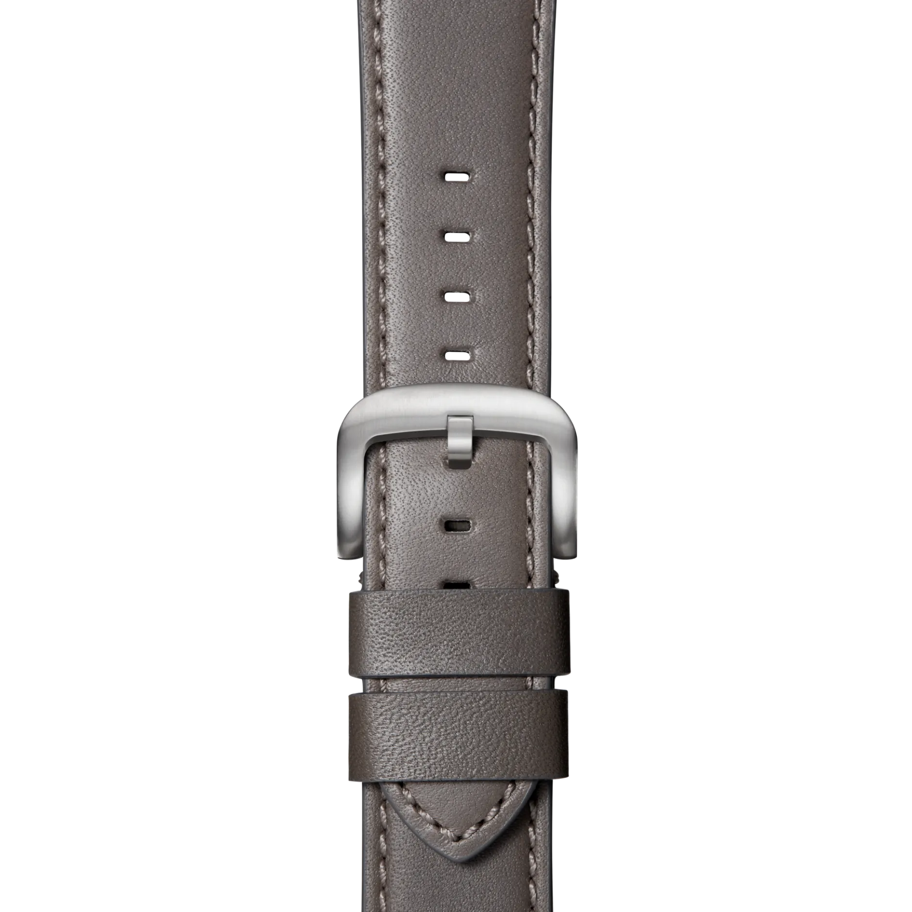 Best Shinola 20mm Heather Gray Leather Apple Watch Strap