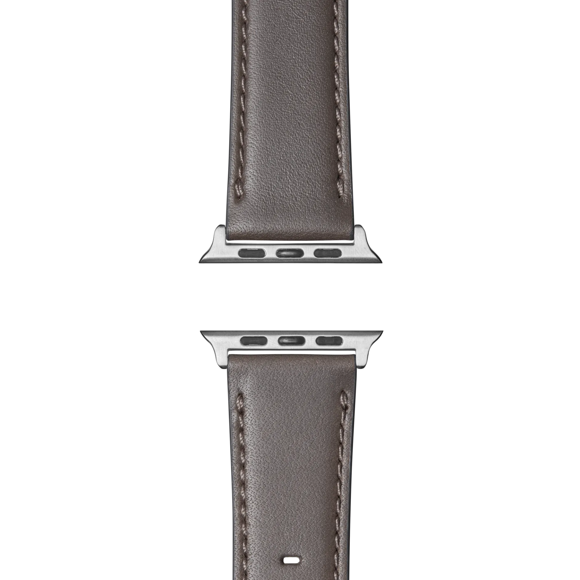 Best Shinola 20mm Heather Gray Leather Apple Watch Strap