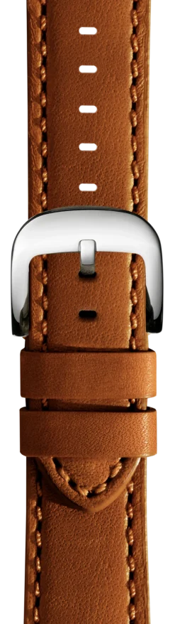 New Shinola 20mm Leather Watch Strap Tan