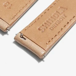 Best Shinola 18mm Leather Watch Strap Natural