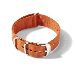 Shinola 22mm G10 Nylon Watch Strap Orange