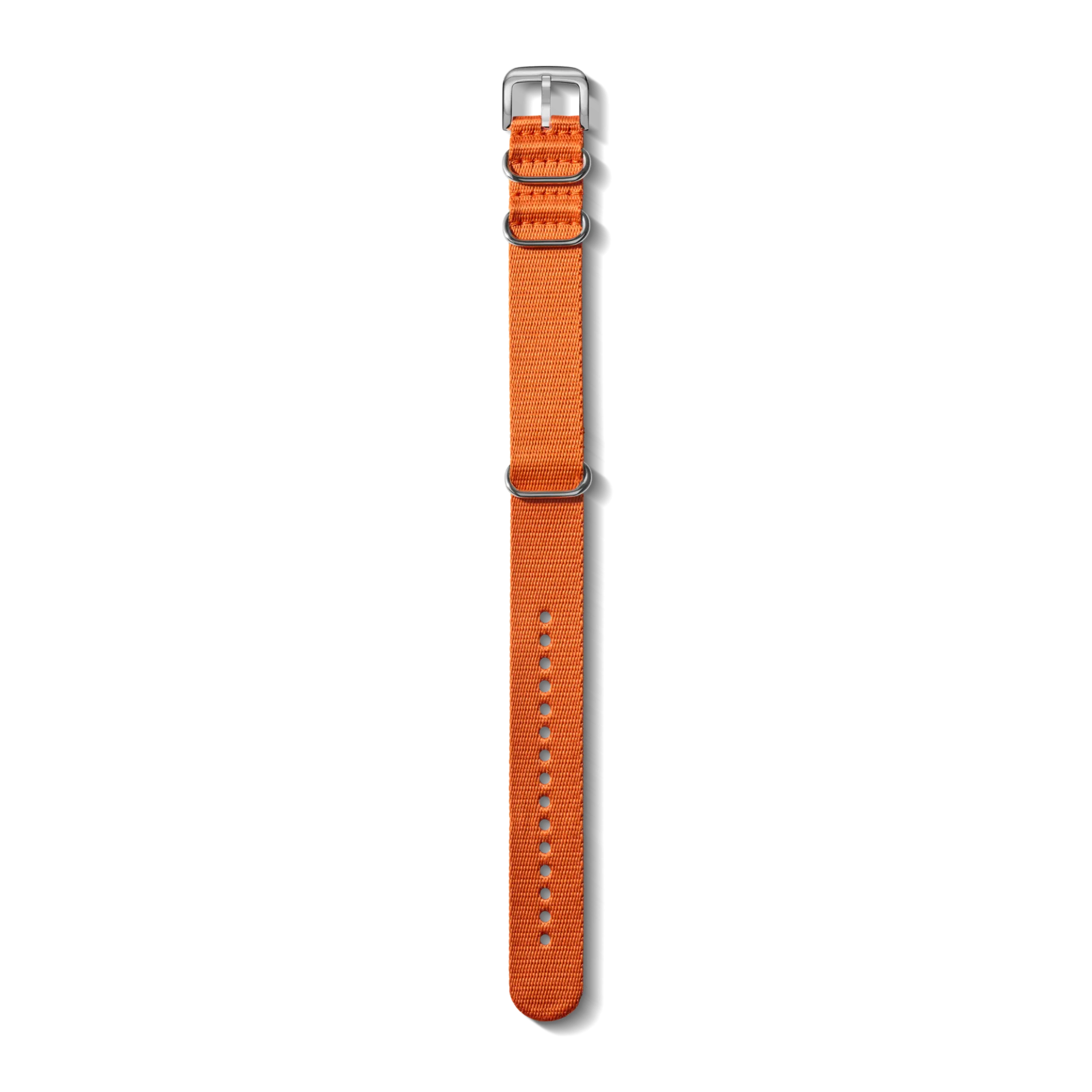 Shinola 22mm G10 Nylon Watch Strap Orange
