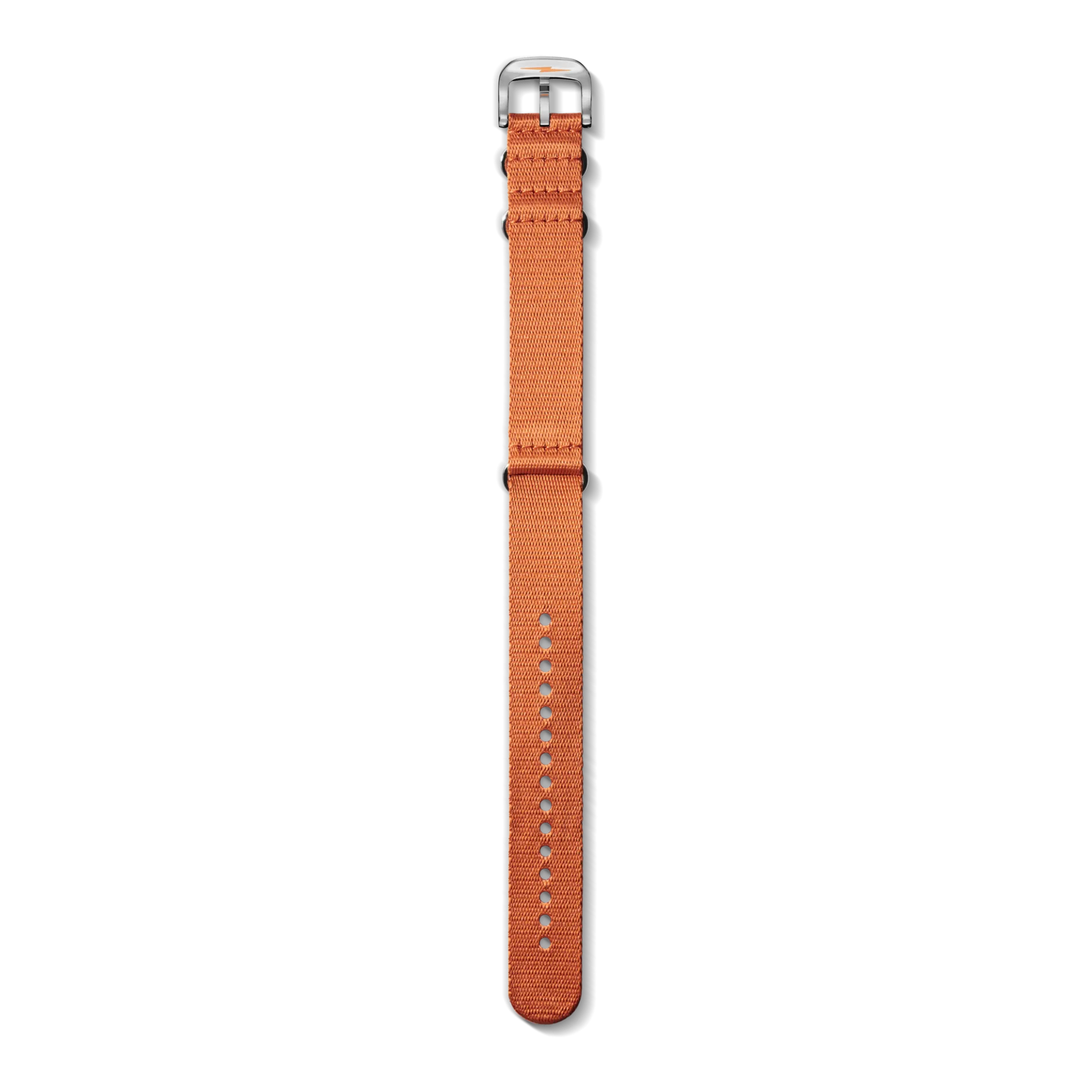 Shinola 22mm G10 Nylon Watch Strap Orange