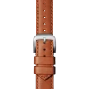 Shinola 20mm Orange Leather Apple Watch Strap