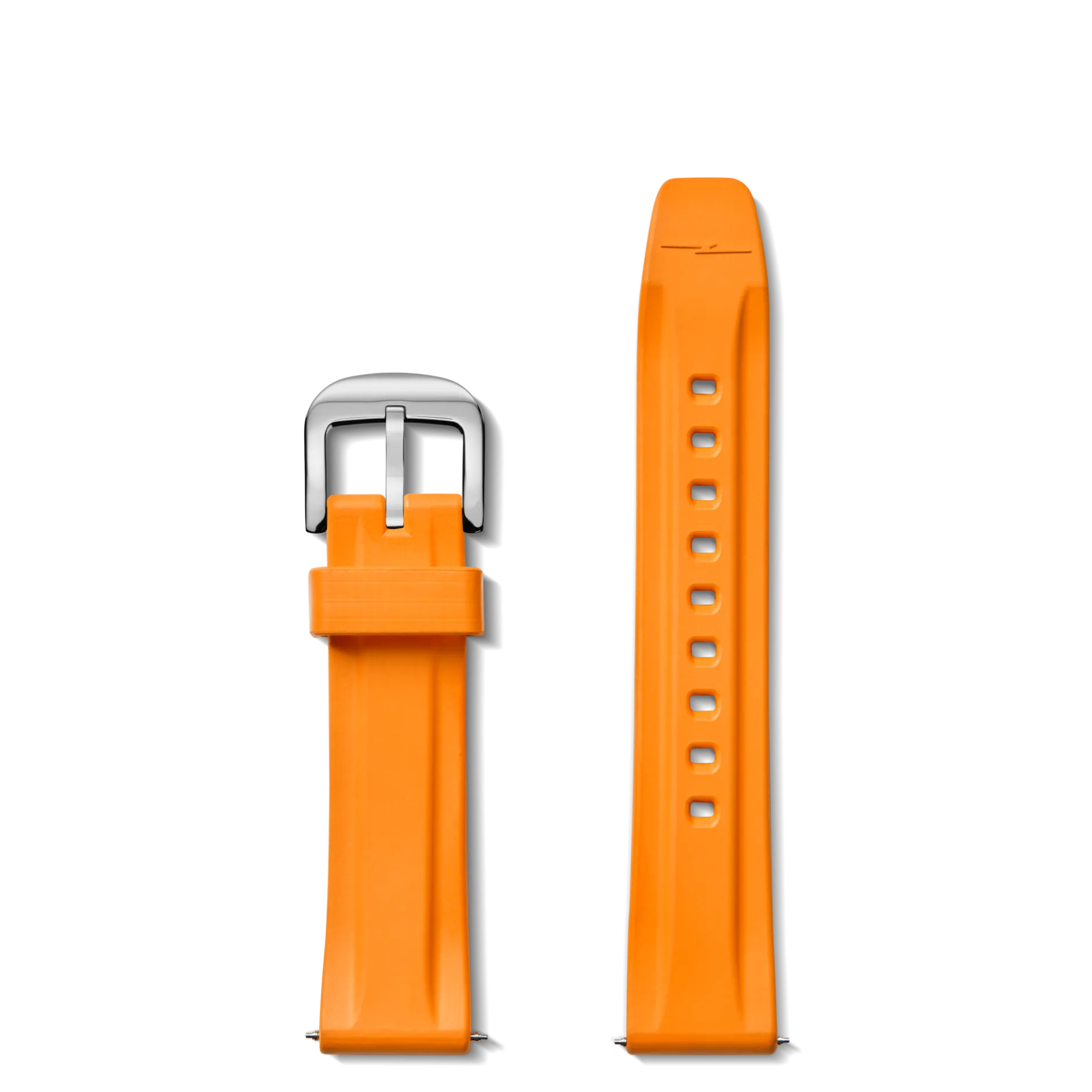 Best Shinola 20mm Rubber Watch Strap Orange