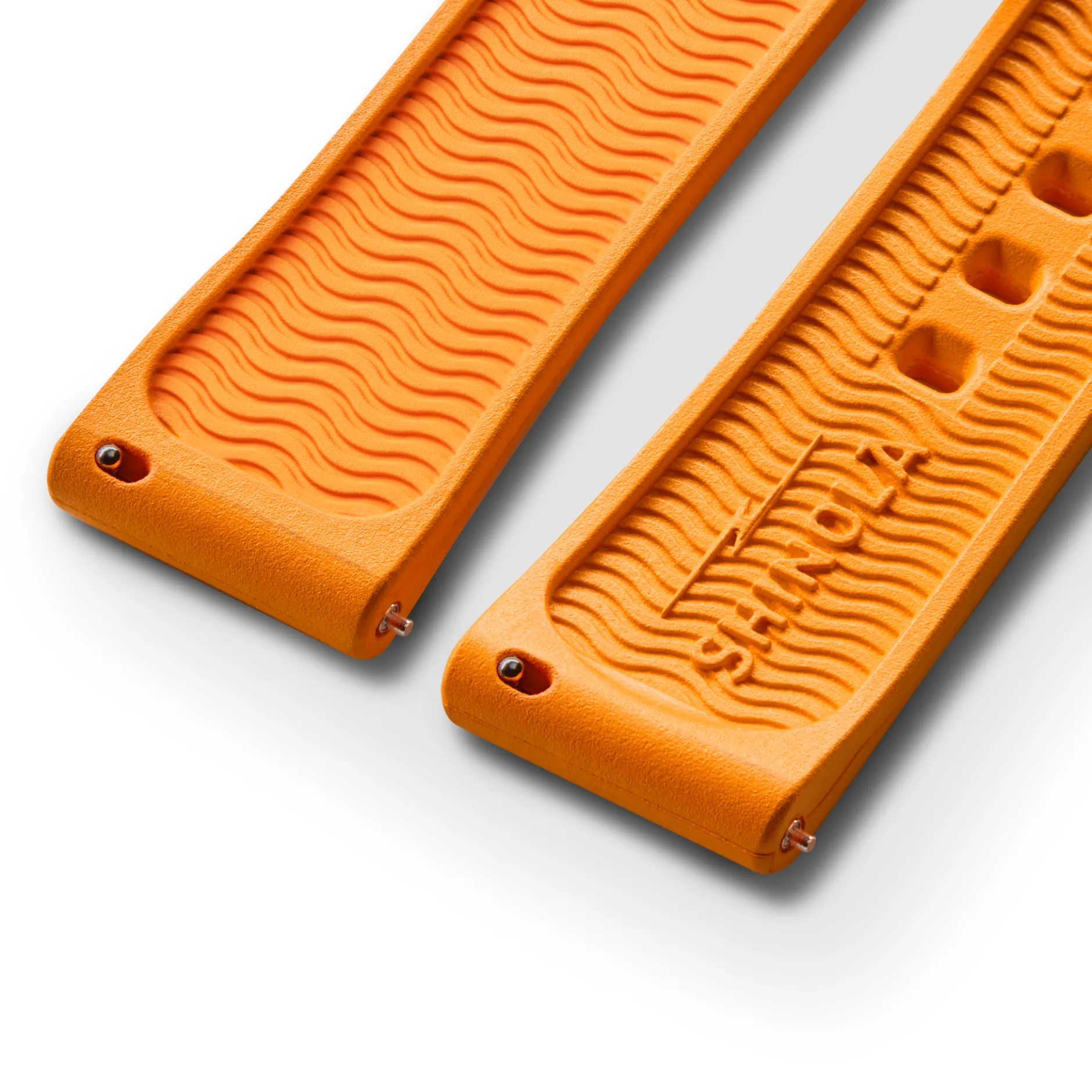 Best Shinola 20mm Rubber Watch Strap Orange