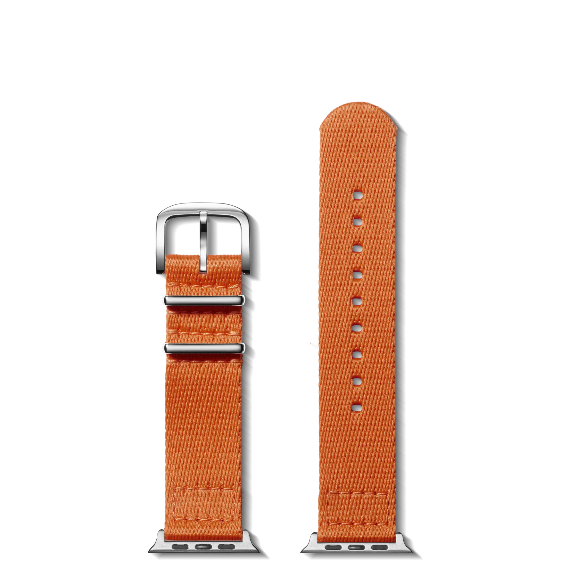 Discount Shinola 20mm Orange Split Nylon Apple Watch Strap