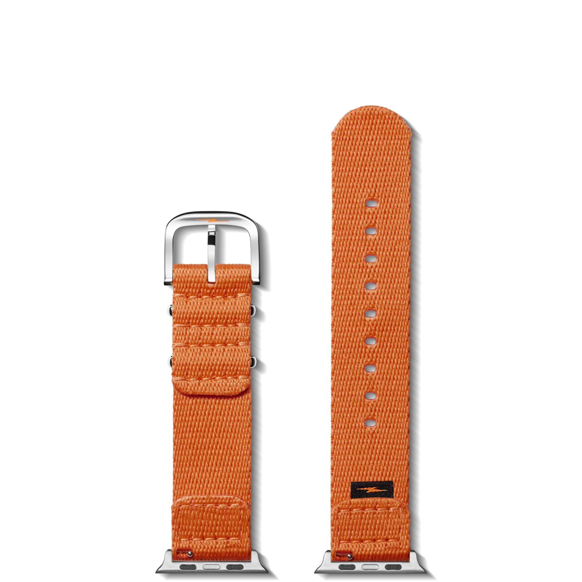 Discount Shinola 20mm Orange Split Nylon Apple Watch Strap