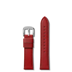 Online Shinola 20mm Leather Watch Strap Pop Red