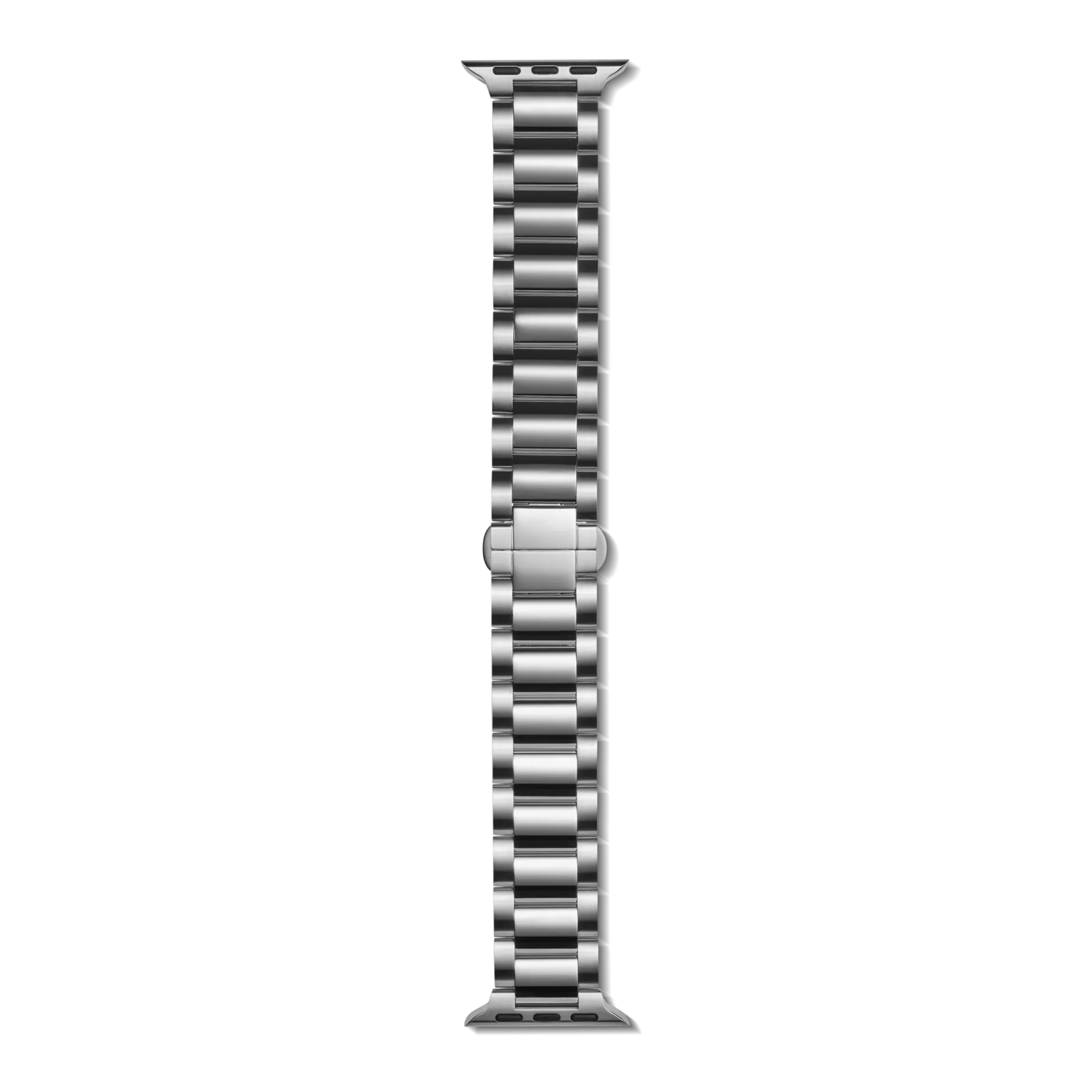 Hot Shinola 20mm Stainless Steel 3-Link Apple Watch Bracelet