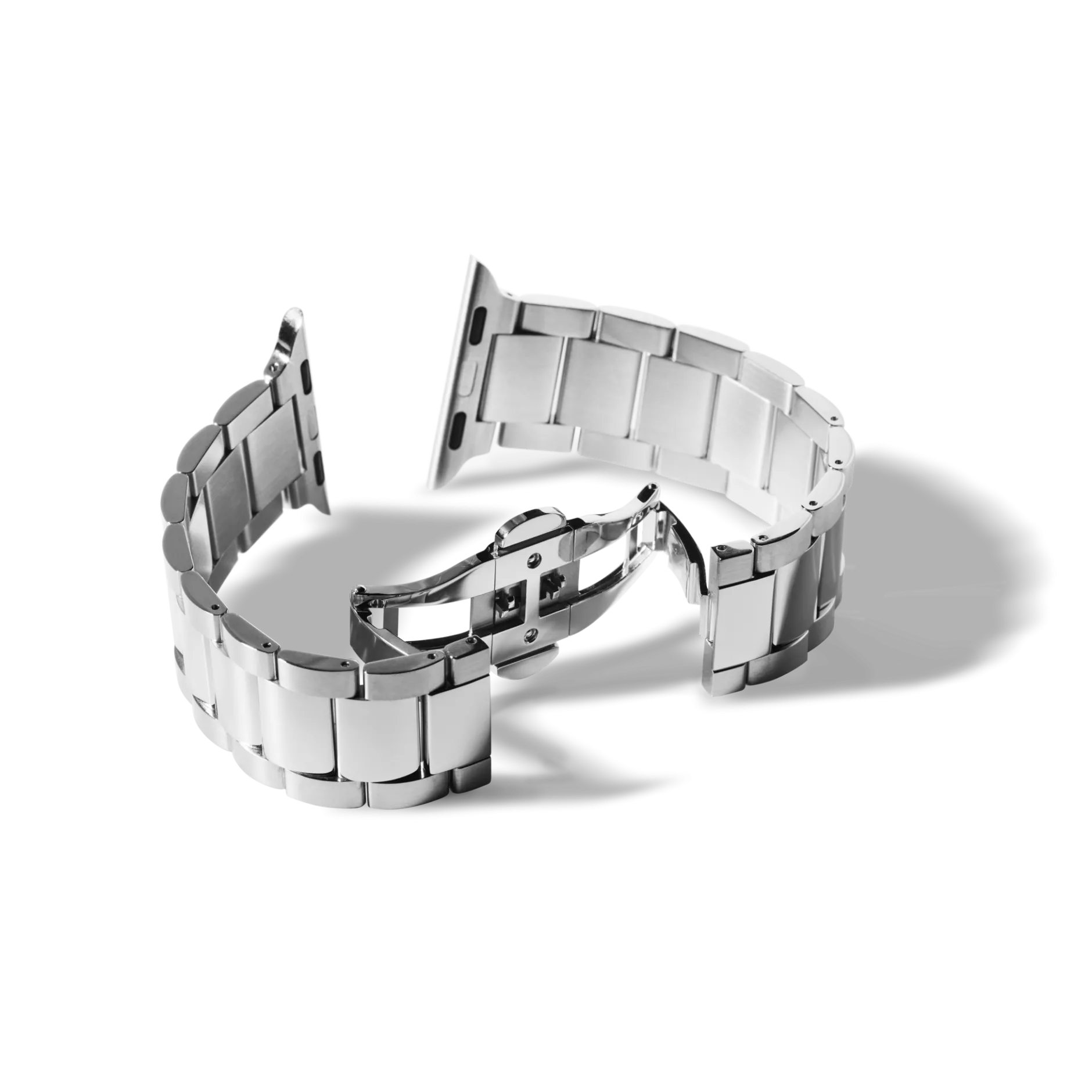 Hot Shinola 20mm Stainless Steel 3-Link Apple Watch Bracelet
