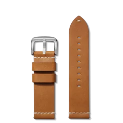 Outlet Shinola 24mm Tan Leather Watch Strap